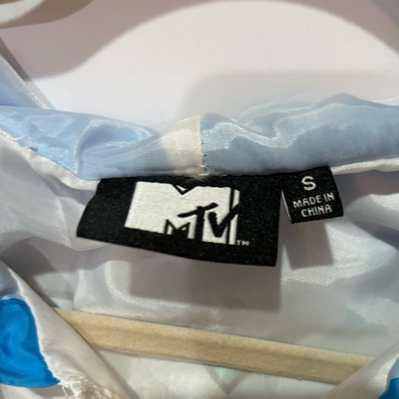 MTV Colorful Windbreaker Jacket S - Picture 3 of 4